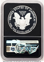 2020-S Proof Silver Eagle FDI NGC PF70 Mercanti Signed