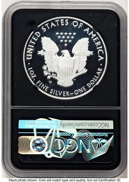2021-W TY1 Proof Silver Eagle Congratulations Set FDI NGC PF70 Mercanti Signed