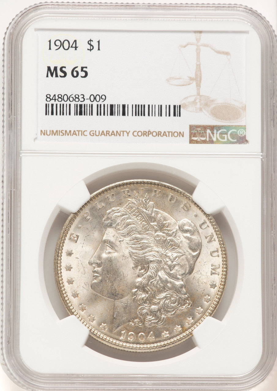 1904 Morgan Dollar NGC MS65 (782868023)
