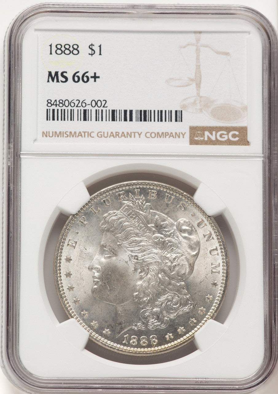 1888 Morgan Dollar NGC MS66+ (782868030)