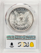 1895-O Blue Gradient Morgan Dollar PCGS AU58