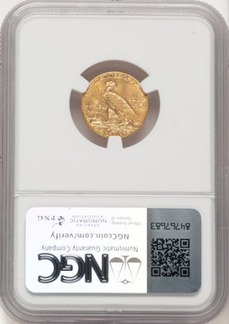 1914-D $2.50 Indian Quarter Eagle NGC MS62 (782959001)