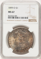 1899-O Morgan Dollar NGC MS67 (782962026)