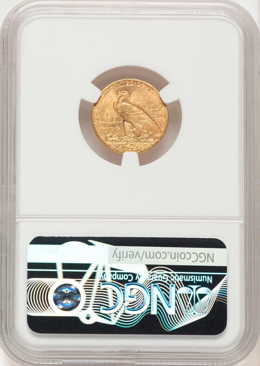 1914 $2.50 Indian Quarter Eagle NGC MS65 (782962030)