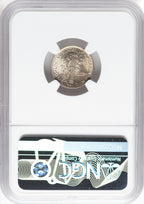 1921 10C FB Mercury Dime NGC MS65