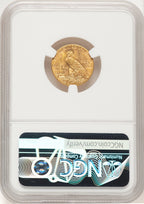 1914-D $2.50 Indian Quarter Eagle NGC MS64 (782964012)