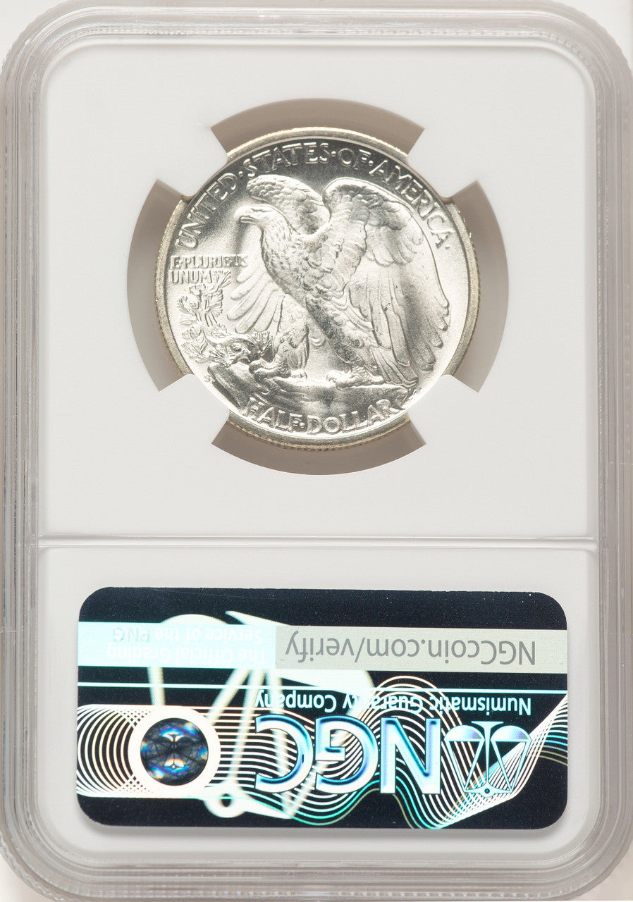 1946-S 50C Walking Liberty Half Dollar NGC MS67 (782965003)