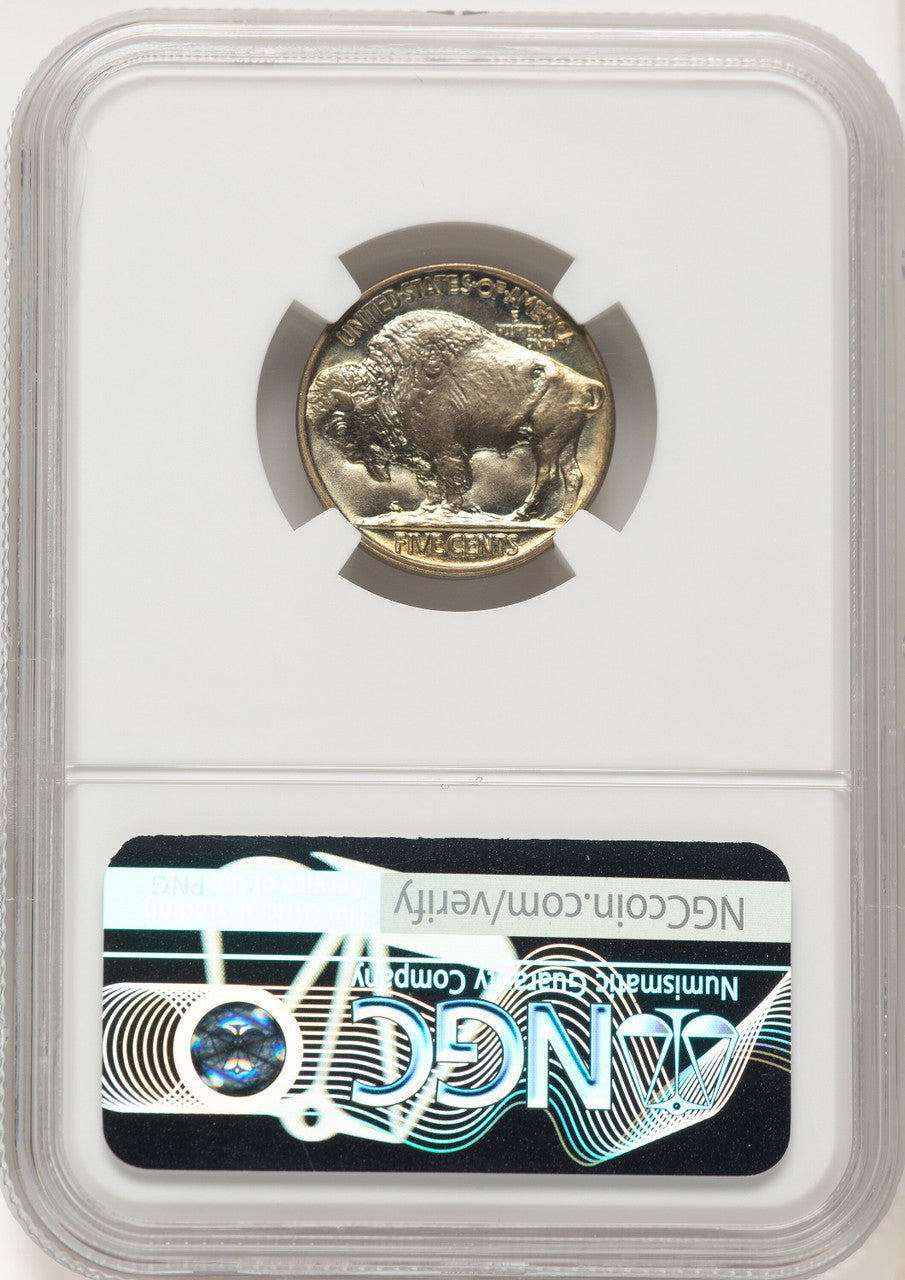 1923 5C Buffalo Nickel NGC MS67