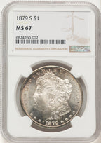1879-S Morgan Dollar NGC MS67 (782990008)