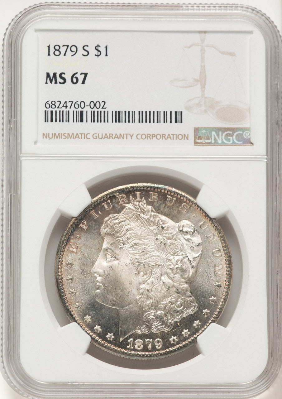 1879-S Morgan Dollar NGC MS67 (782990008)
