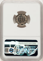 1879 3CN Proof Three Cent Nickel NGC PR67