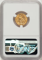 1914-D $2.50 Indian Quarter Eagle NGC MS62