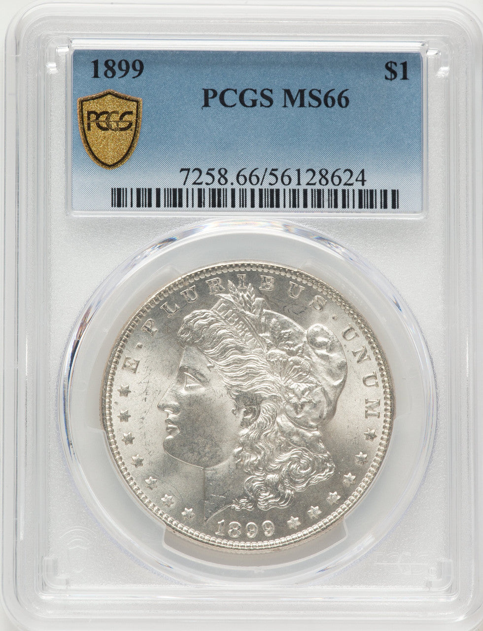 1899 Morgan Dollar PCGS MS66
