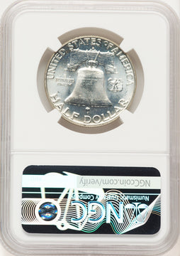 1963-D 50C FL Franklin Half Dollar NGC MS66