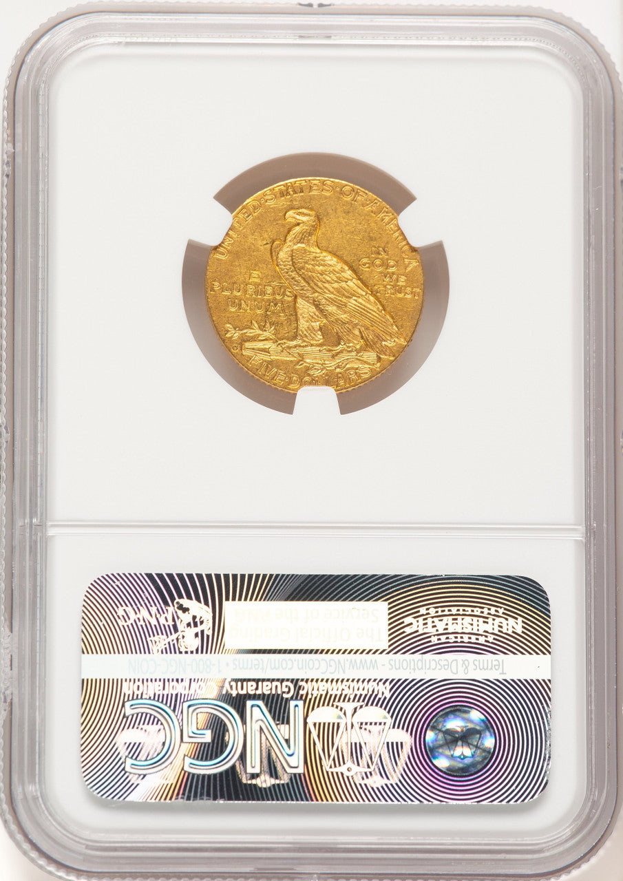 1909-O $5 Indian Half Eagle NGC MS61 (783065003)