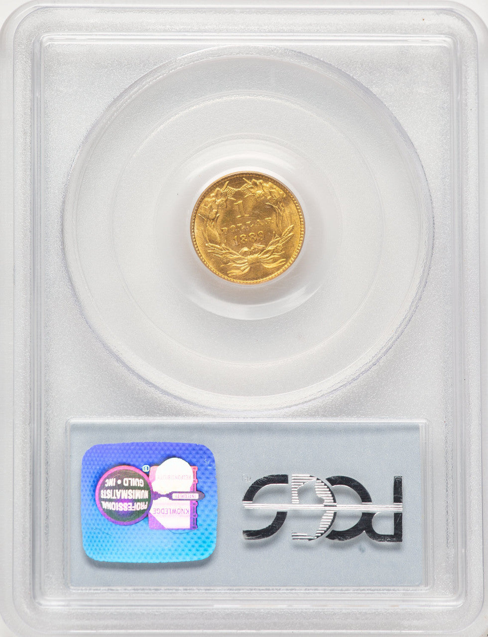 1889 G$1 Gold Dollar PCGS MS65