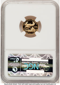 1988-P Proof Gold Eagle 1/10 oz Brown Label NGC PF70 (783189022)