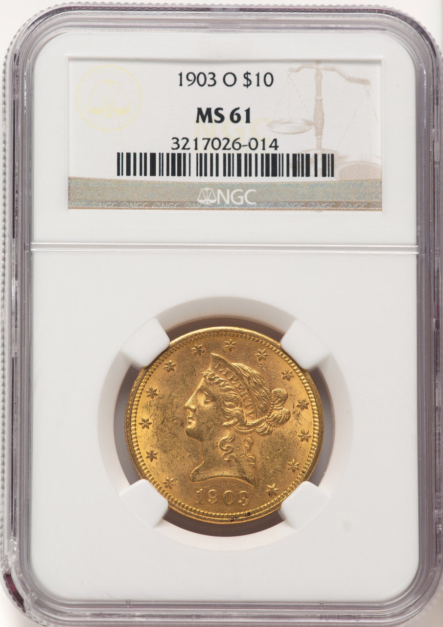 1903-O $10 Liberty Eagle NGC MS61 (783276019)