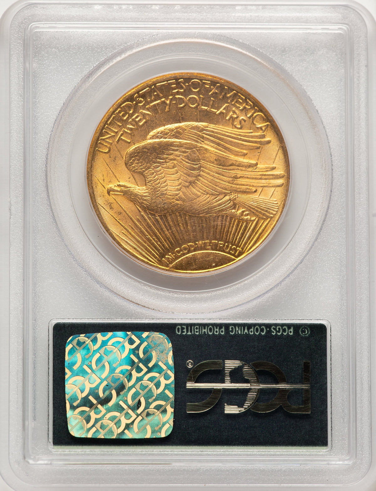 1910-D $20 Saint-Gaudens Double Eagle PCGS MS62