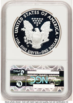 2013-W Proof Silver Eagle 1 oz FR Eagle Label NGC PF70