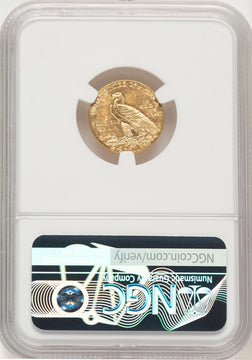 1915 $2.50 Indian Quarter Eagle NGC MS63