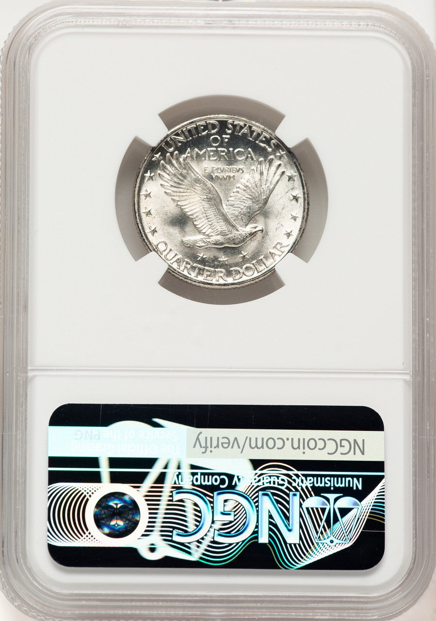1929-D 25C FH Standing Liberty Quarter NGC MS66