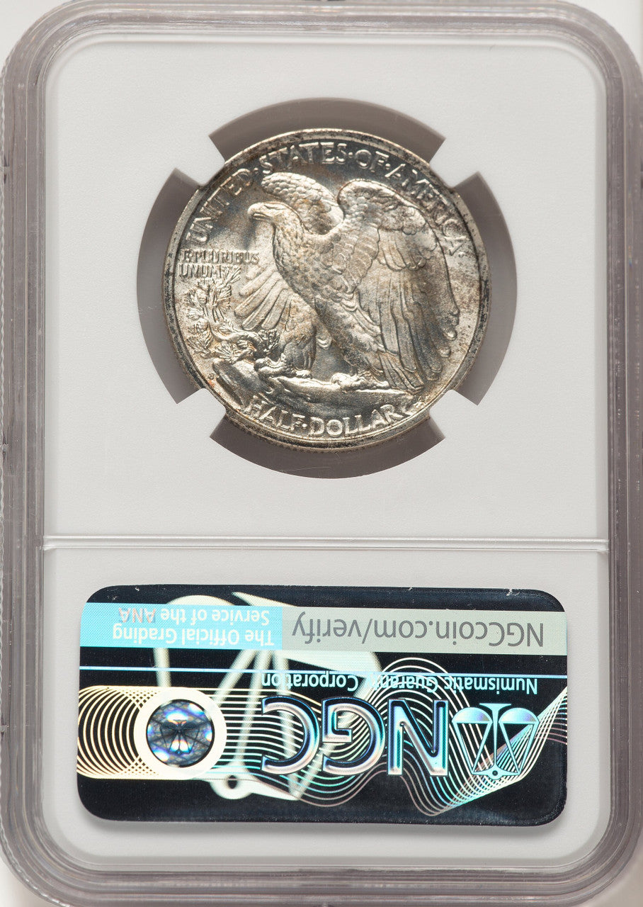 1941-S 50C Walking Liberty Half Dollar NGC MS67 (783437005)