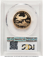 2006-W Proof Gold Eagle 1/2 oz Blue Gradient PCGS PR70