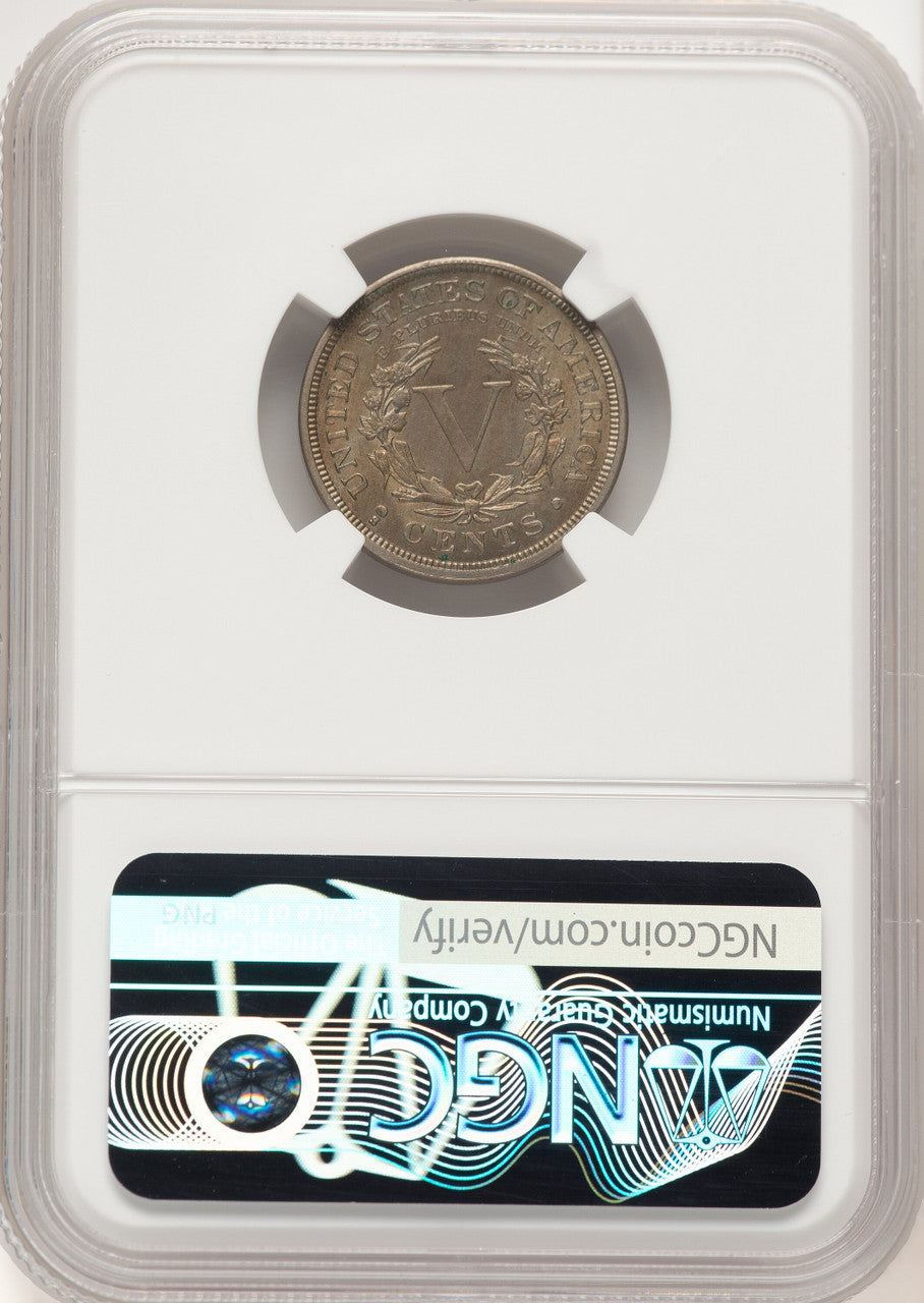 1912-S 5C Liberty Nickel NGC MS64