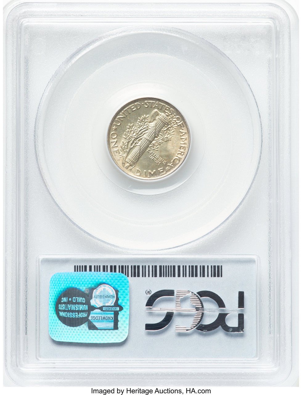 1925-D 10C FB Mercury Dime PCGS MS64