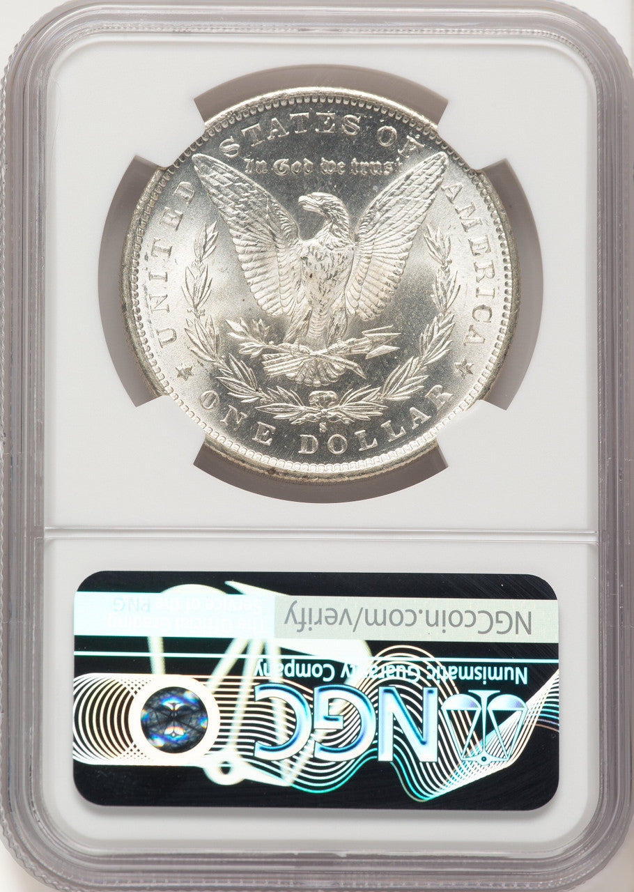 1890-S Morgan Dollar NGC MS66+ (783542015)