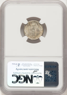 1936-S 10C FB Mercury Dime NGC MS67