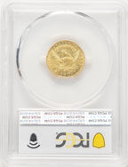 1827 $2.50 Early Quarter Eagle PCGS MS61