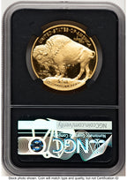 2023-W Proof Gold Buffalo 1 oz FDI Anna Cabral Prestige Treasurer Series NGC PF70 (783592029)