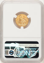 1912 $2.50 Brown Label Indian Quarter Eagle NGC MS64 (783605015)