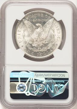1890-S Brown Label Morgan Dollar NGC MS66+