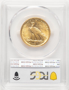 1907 $10 No Motto CAC Indian Eagle PCGS AU58