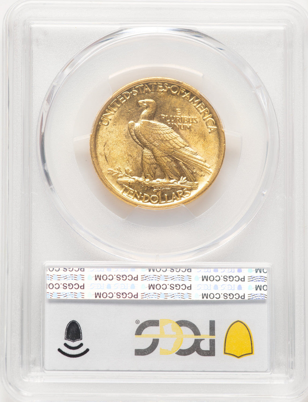 1907 $10 No Motto CAC Indian Eagle PCGS AU58