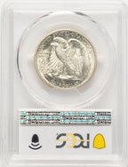 1939-D 50C FS-101 CAC Walking Liberty Half Dollar PCGS MS66