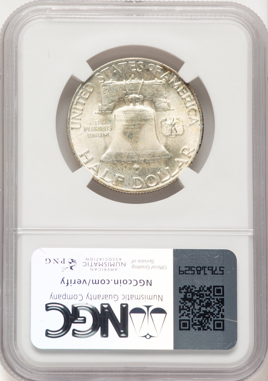 1951-D 50C FL Franklin Half Dollar NGC MS67 (783786004)