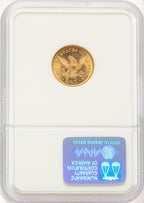 1880 $2.50 Liberty Quarter Eagle NGC MS65