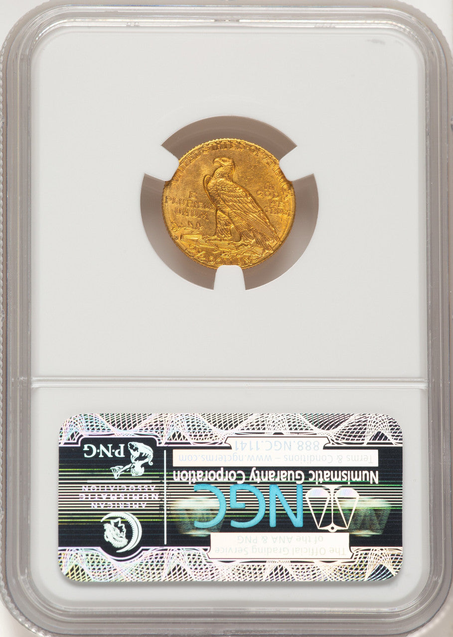 1914-D $2.50 Indian Quarter Eagle NGC MS63 (783786029)