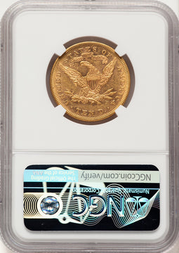 1868 $10 Liberty Eagle NGC AU55 (783791006)