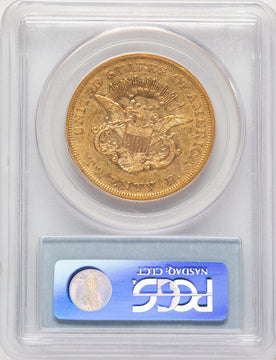 1859 $20 Liberty Double Eagle PCGS XF45