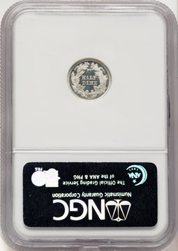 1870 H10C CA Proof Seated Half Dime NGC PR68