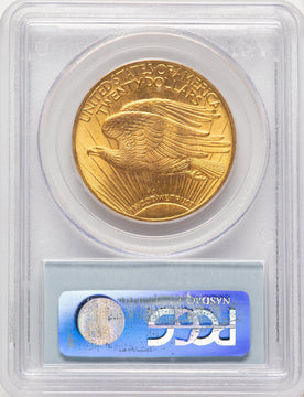 1915 $20 Saint-Gaudens Double Eagle PCGS MS65