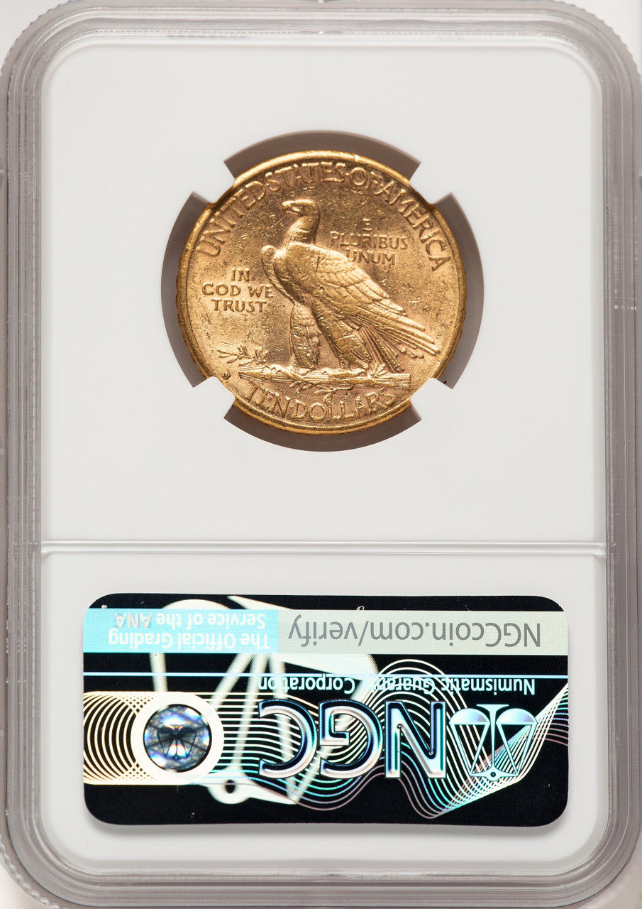 1908-S $10 Indian Eagle NGC AU55