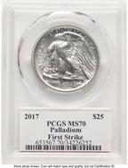 2017 Palladium Eagle 1 oz FS PCGS MS70 Ed Moy (783809013)
