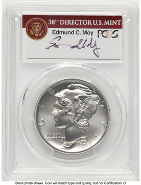 2017 Palladium Eagle 1 oz FS PCGS MS70 Ed Moy
