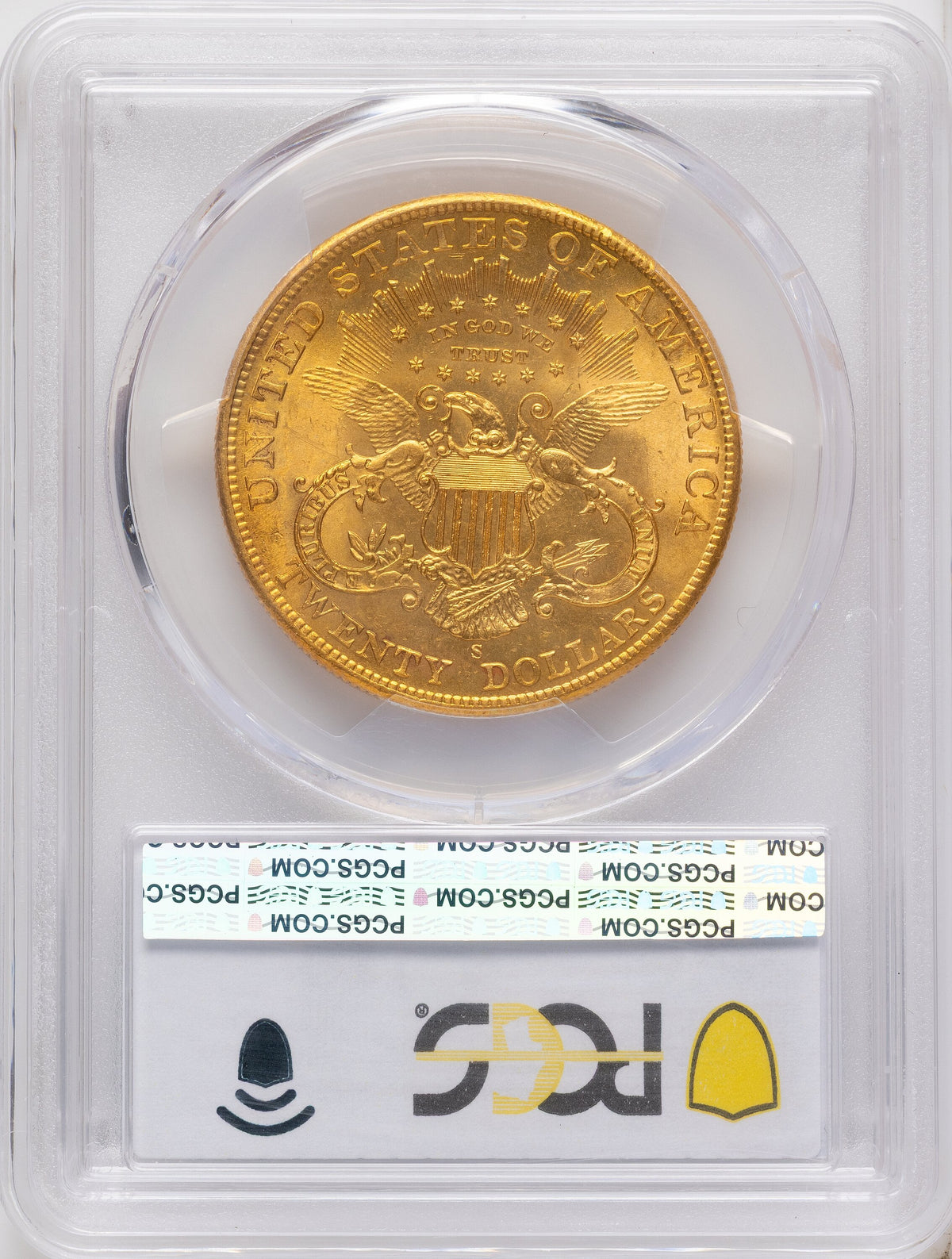 1905-S $20 Liberty Double Eagle PCGS MS62